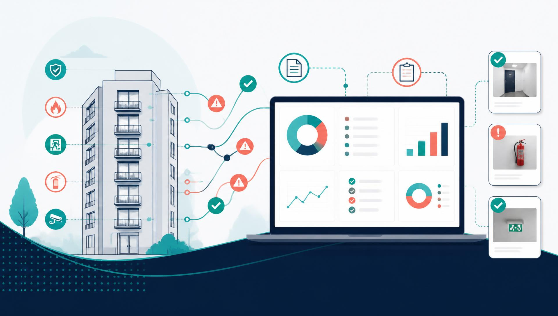 Hazards, threats, controls, evidence and actions connected into a single safety case in Cascade